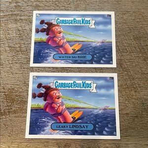 ✨10/$10 GPK SALE✨ Garbage Pail Kids GPK Go on Vacation Base 77a and 77b
